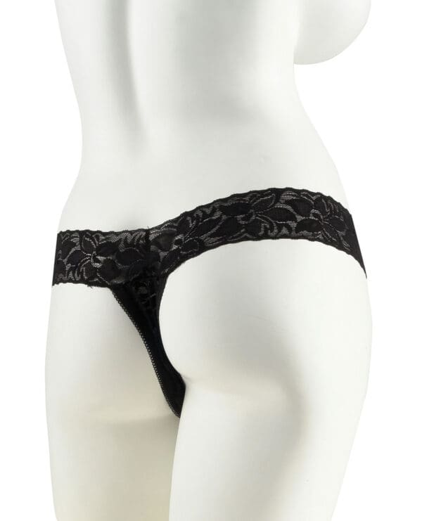 Fetish Fantasy Series Hanky Spank Me Vibrating Panties - Black - Image 5