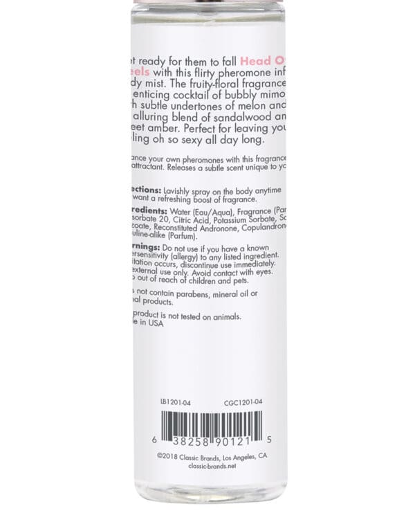 CGC Body Mist w/Pheromones - 103 ml Head Over Heels - Image 3