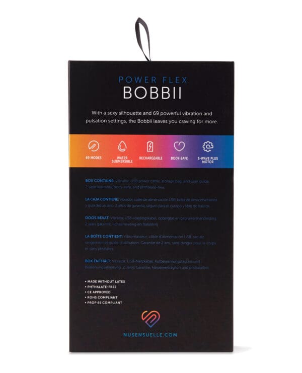 Nu Sensuelle Bobbii Bullet 69 Function - Magenta - Image 5