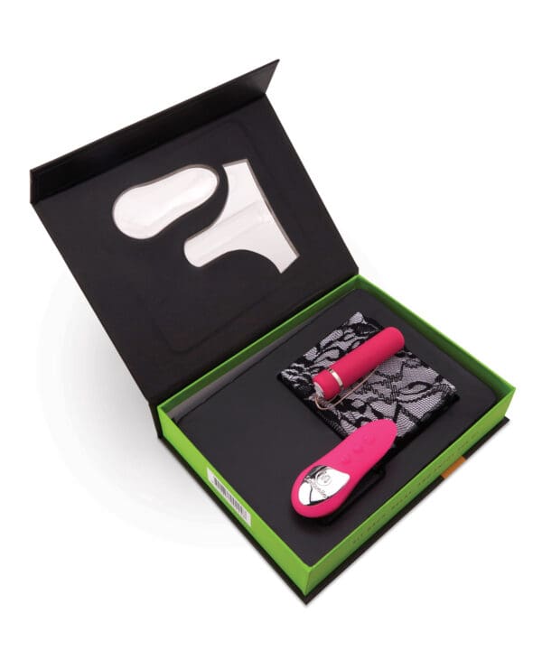 Nu Sensuelle Pleasure Panty Bullet w/Remote Control 15 Function - Pink - Image 4