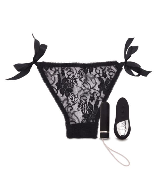 Nu Sensuelle Pleasure Panty Bullet w/Remote Control 15 Functions - Black - Image 2
