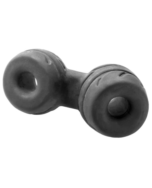 Perfect Fit SilaSkin Cock & Ball Ring - Black - Image 3