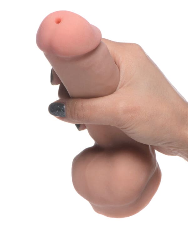 Loadz 7" Dual Density Squirting Dildo - Light - Image 4