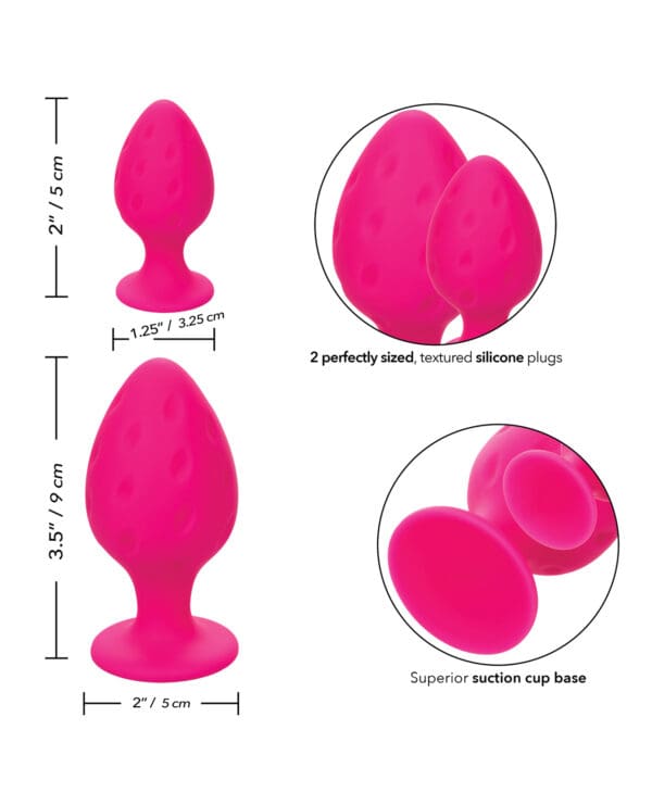 Cheeky Butt Plug - Pink - Image 5