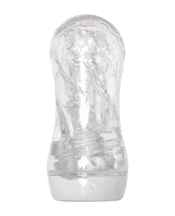Zero Tolerance Twist Stroker - Clear/Orange - Image 3