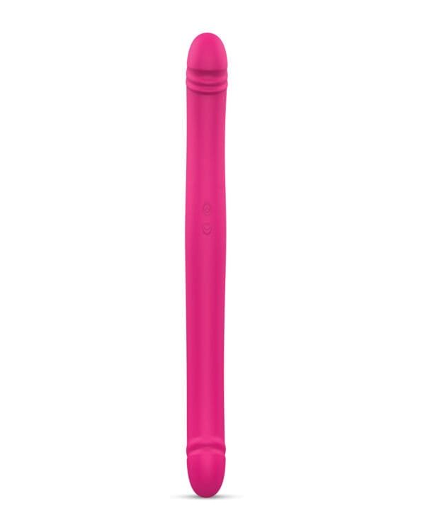 Dorcel Orgasmic Double Do 16.5" Thrusting Dong - Pink - Image 2