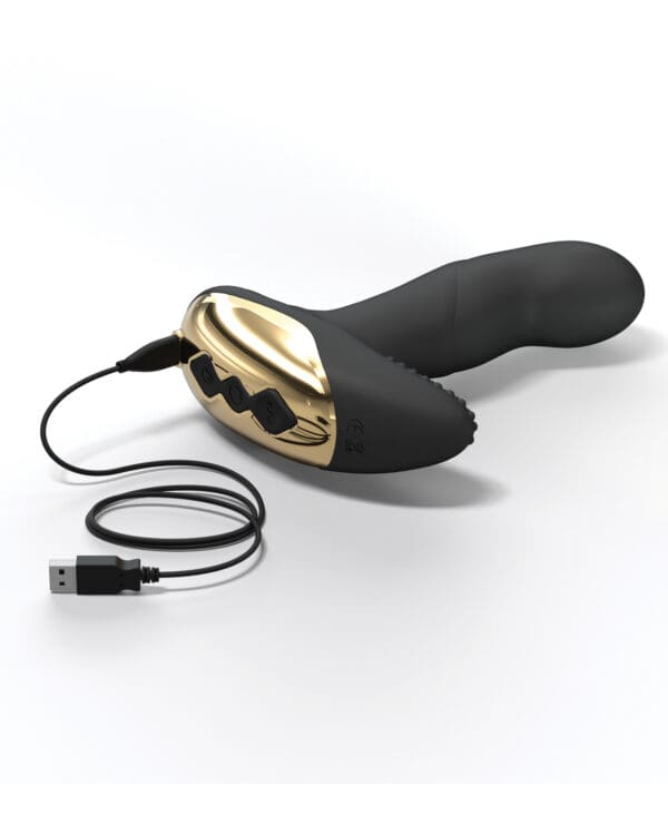 Dorcel P-Finger Come Hither - Black/Gold - Image 4