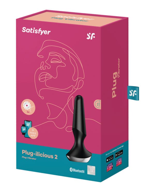 Satisfyer Plug-ilicious 2 - Black - Image 5