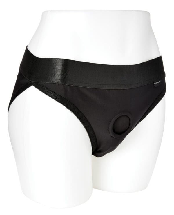 Sportsheets Em.Ex. Silhouette Harness XXX-Large - Black - Image 2