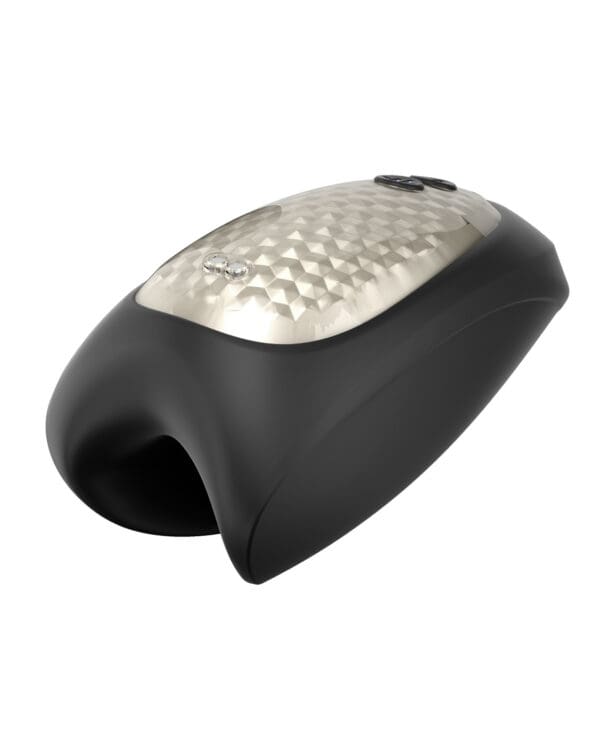 Man Wand Heat and Vibration Pulsion - Black - Image 2