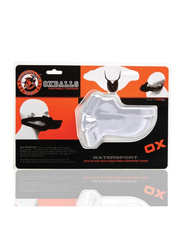 Oxballs Watersport Strap on Gag - White - Image 4