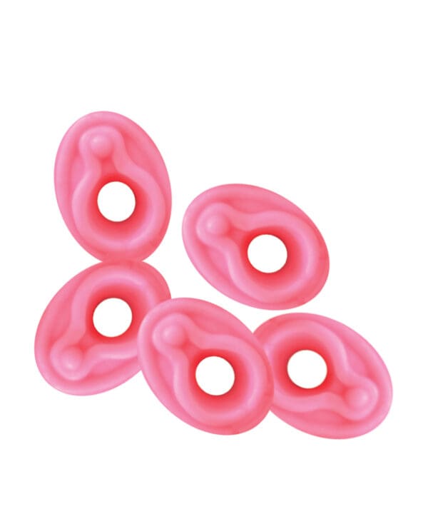 Clit Lickers Clit Shaped Gummies - Raspberry - Image 2