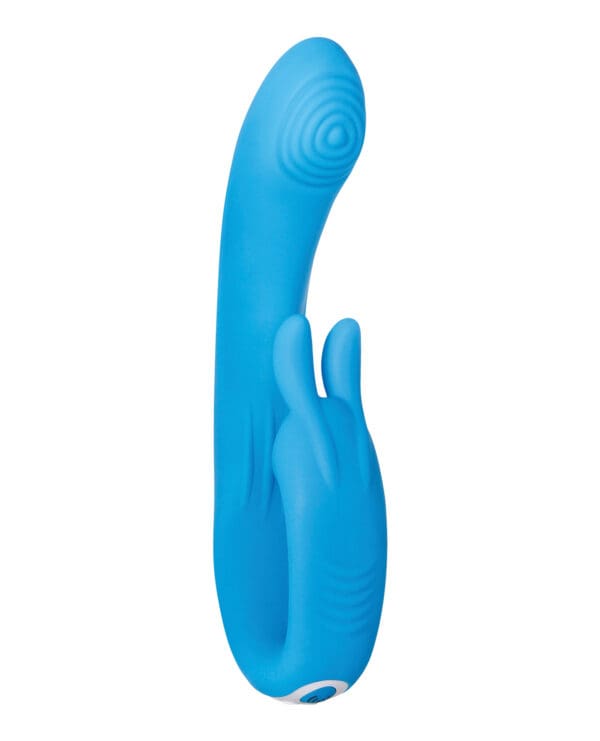 Evolved Sea Breeze Bunny Rechargeable Dual Stim - Blue - Image 3