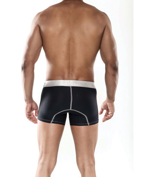 Male Basics Performance Boxer Black SM - Image 3
