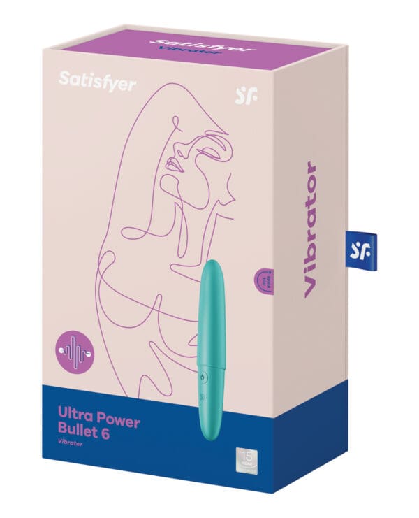 Satisfyer Ultra Power Bullet 6 - Turquoise - Image 5