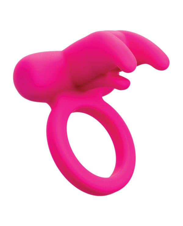 Silicone Rechargeable Triple Clit Flicker - Pink - Image 3