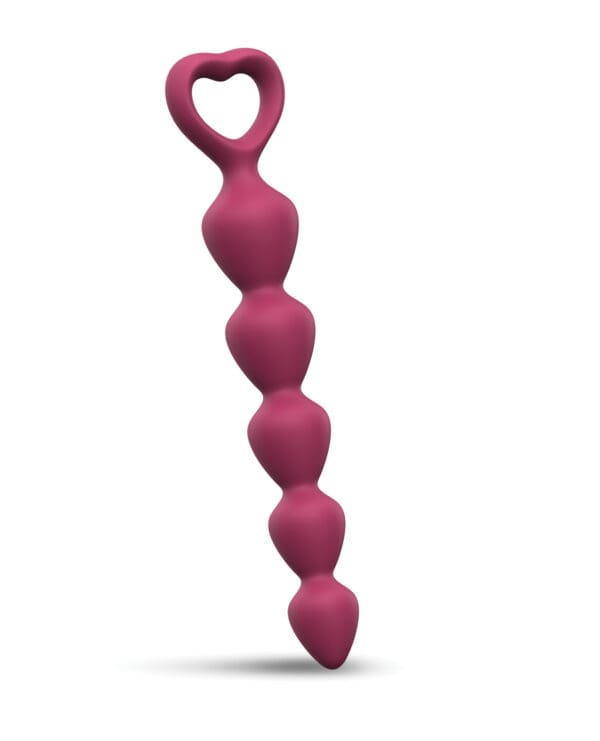 Love to Love Bing Bang Anal Beads - Prune Medium - Image 3