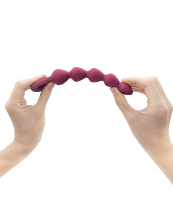 Love to Love Bing Bang Anal Beads - Prune Medium - Image 5