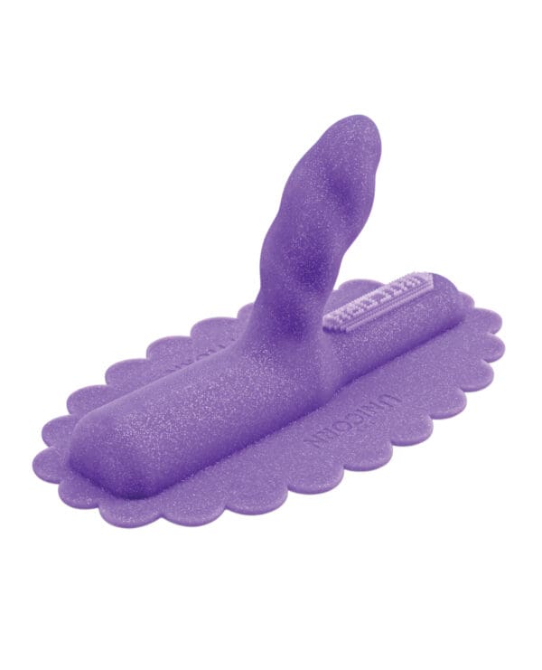 The Cowgirl Unicorn Uni Horn Silicone Attachment - Purple - Image 2