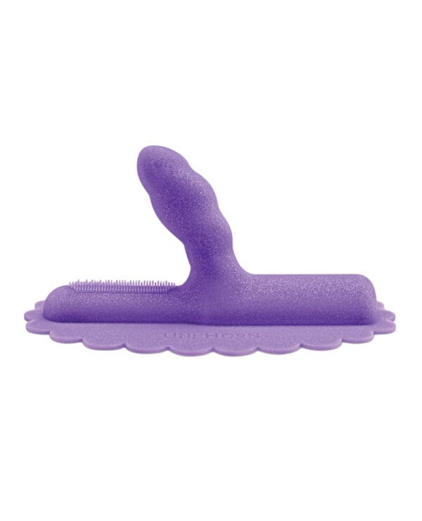 The Cowgirl Unicorn Uni Horn Silicone Attachment - Purple - Image 4