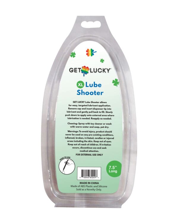 Get Lucky Lube Shooter - XL Black - Image 2