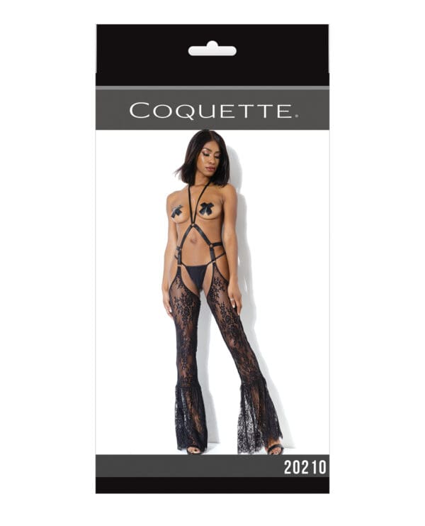 Darque Bell Bottom Chaps Black O/S - Image 3
