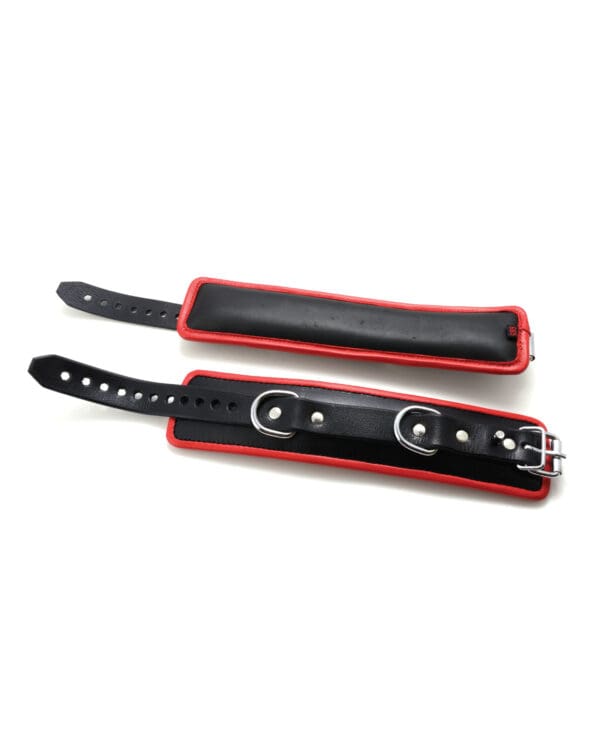665 Padded Locking Wrist Restraint - Red - Image 2