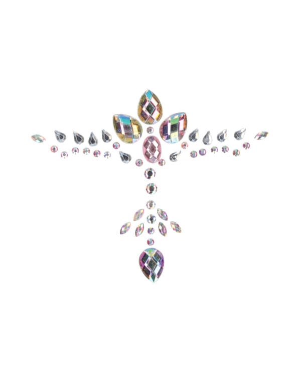 Shots Bliss Dazzling Cleavage Bling Sticker O/S - Image 3