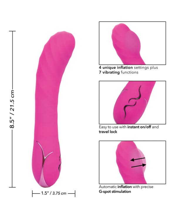 Insatiable G Inflatable G Wand - Pink - Image 5