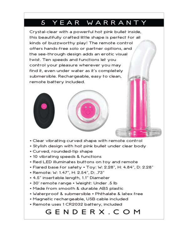 Gender X Pink Paradise - Clear/Pink - Image 2