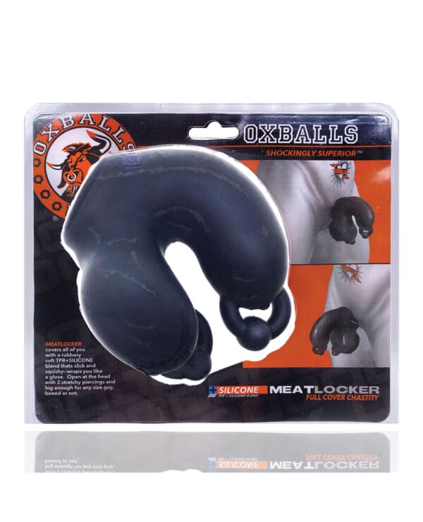 Oxballs Meatlocker Chastity - Black - Image 5