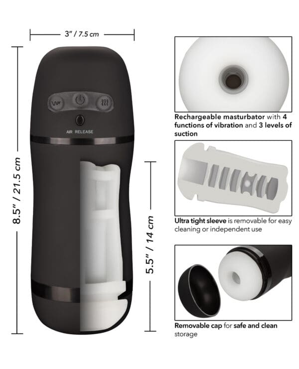 Optimum Power Pulsar Stroker - Black - Image 5