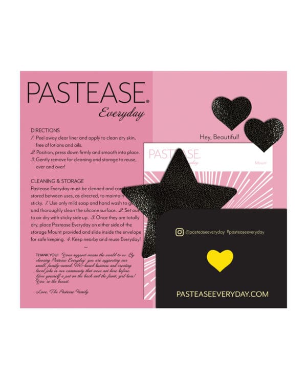 Pastease Reusable Liquid Star - Black O/S - Image 2