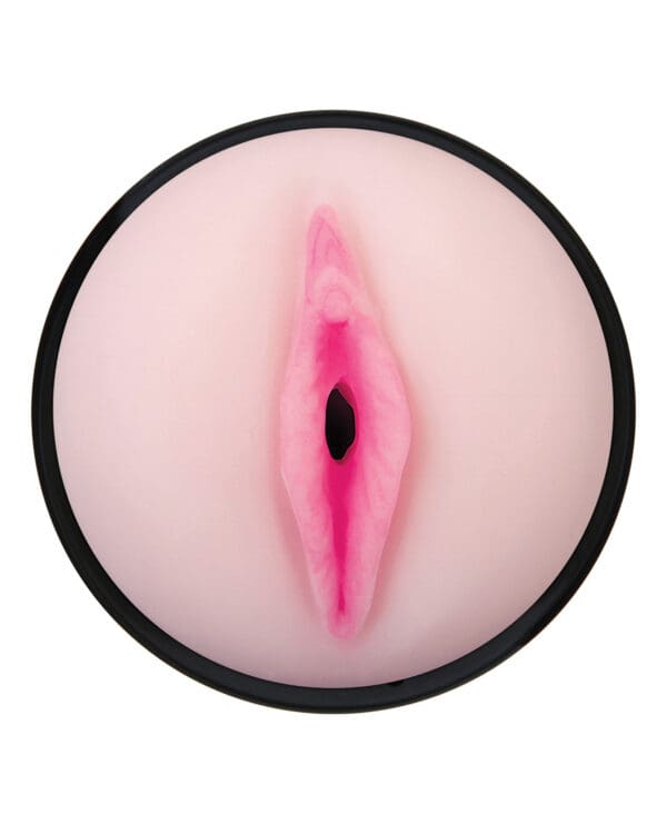 Zero Tolerance Shell Shock Rechargeable Vibrating Stroker - Black/Flesh - Image 4
