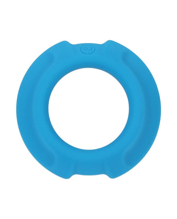 OptiMale FlexiSteel Cock Ring - 35mm Blue - Image 2