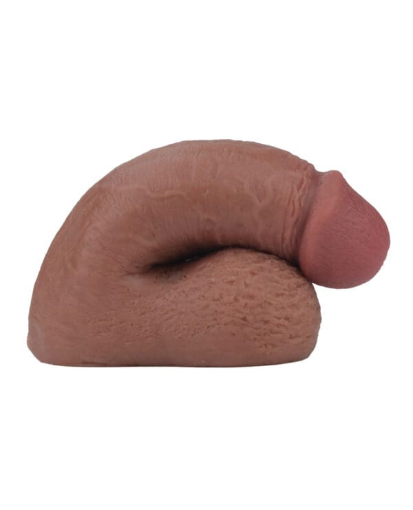 Gender Fluid 5" Equipped Soft Packer - Light Brown - Image 3