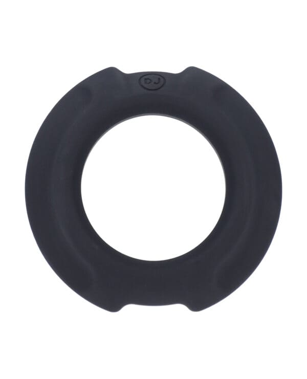 OptiMale FlexiSteel Cock Ring - 35mm Black - Image 2
