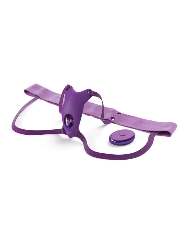 Fantasy For Her Ultimate Butterfly Strap On - Purple - Image 2