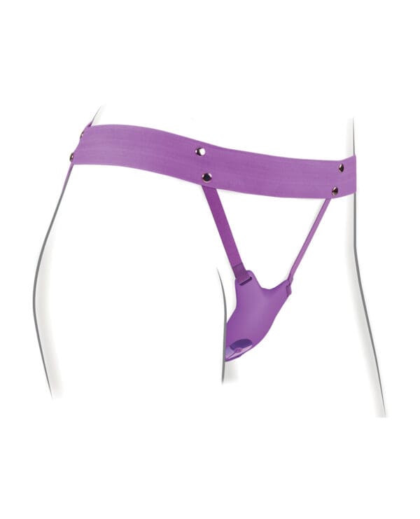 Fantasy For Her Ultimate Butterfly Strap On - Purple - Image 5