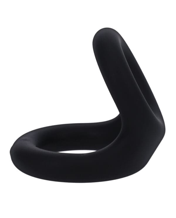 Tantus Uplift Silicone C Ring - Onyx - Image 2