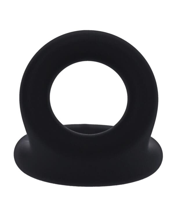 Tantus Uplift Silicone C Ring - Onyx - Image 3