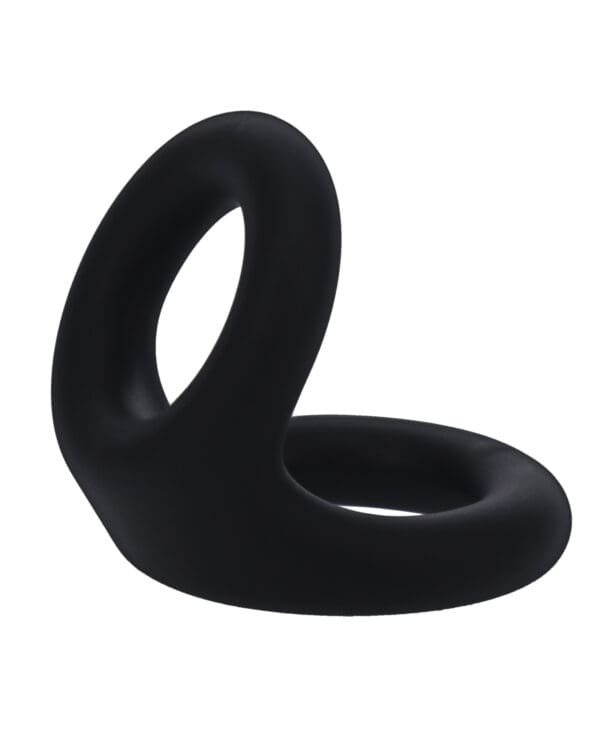 Tantus Uplift Silicone C Ring - Onyx - Image 4