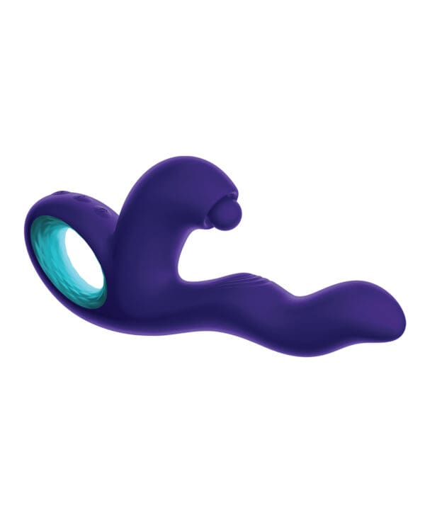 Femme Funn Klio Triple Action Rabbit - Dark Purple - Image 4