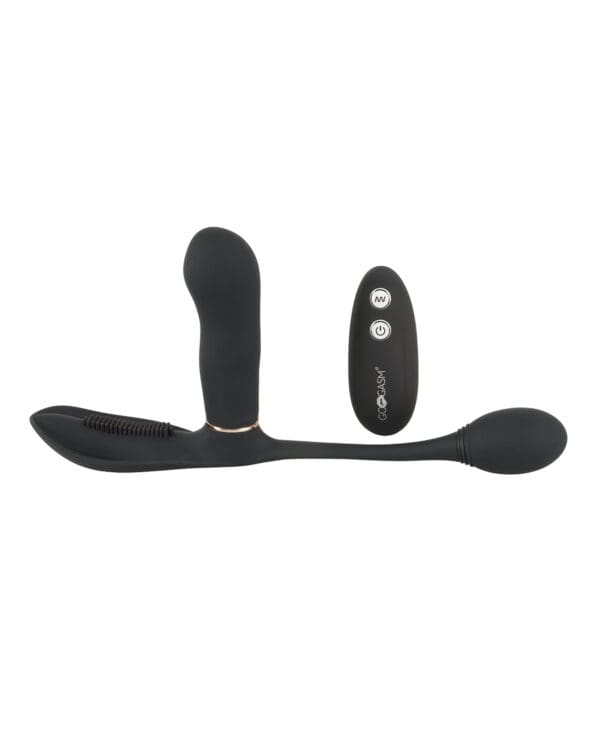 GoGasm Pussy & Ass Vibrator - Black - Image 4