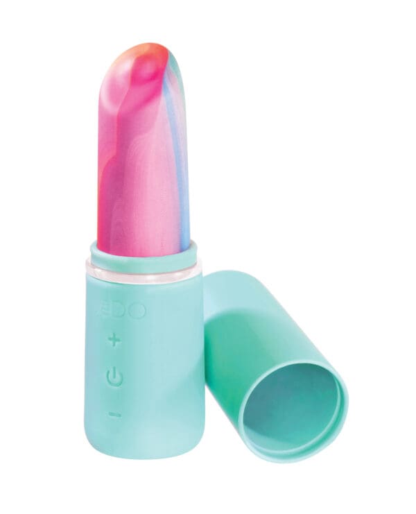 VeDO Retro Rechargeable Bullet Lip Stick Vibe - Turquoise - Image 2