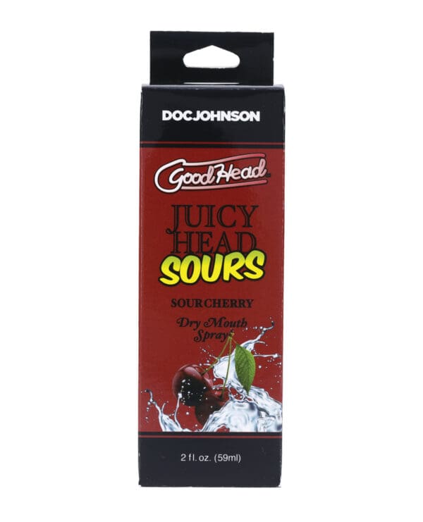 GoodHead Juicy Head Dry Mouth Spray - 2 oz Sour Blue Cherry - Image 2