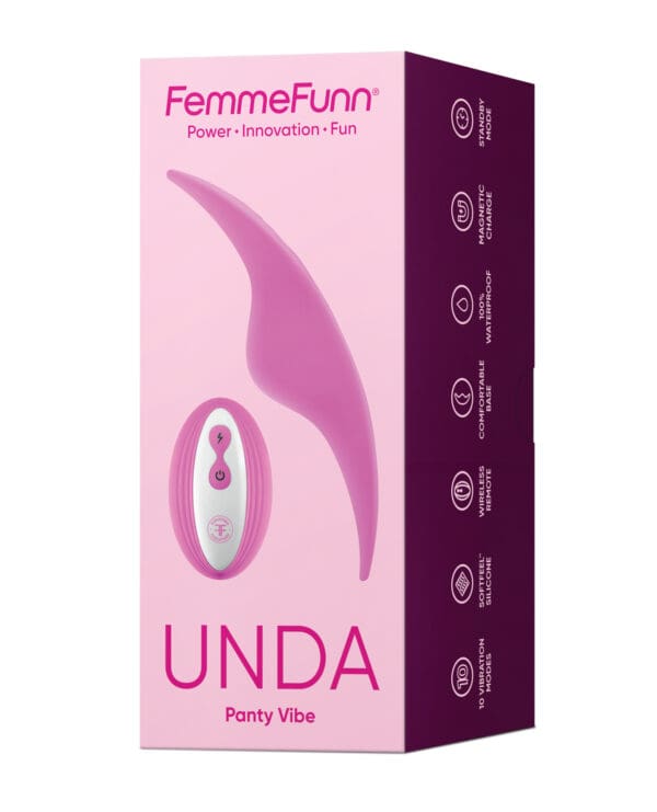 Femme Funn Unda Thin Panty Vibe - Pink - Image 5