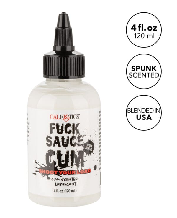 Fuck Sauce Cum Scented Lubricant - 4 oz - Image 4