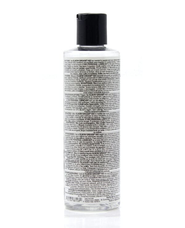 Elbow Grease H2O Personal Lubricant - 8.1 oz - Image 2