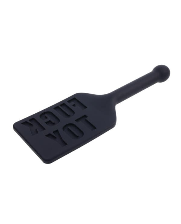 Edge FUCK TOY Silicone Paddle - Black - Image 3